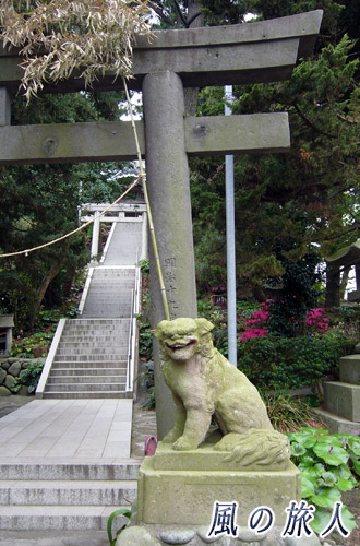 伊豆半島ツーリング　大瀬神社の写真