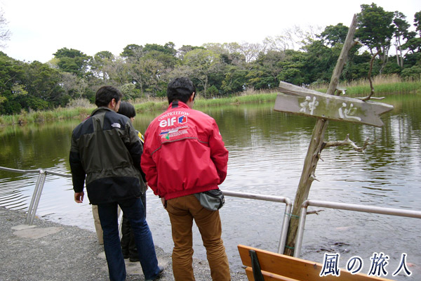 伊豆半島ツーリング　神池の写真