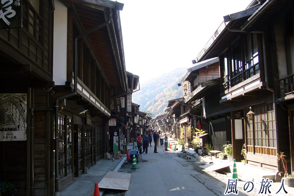 奈良井宿の様子　木曽路ツーリングの写真