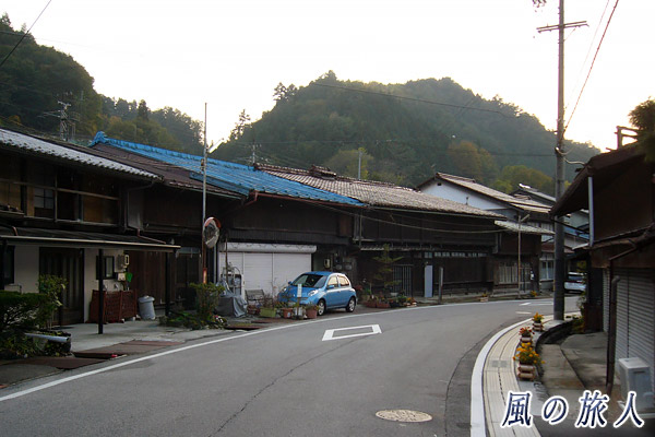 須原宿の様子　木曽路ツーリングの写真