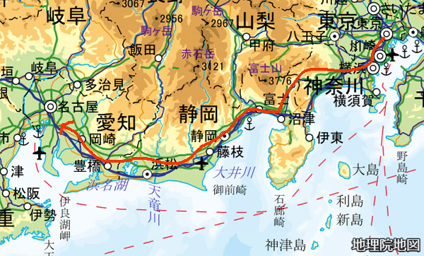 日本最北端の地図（国土地理院地図）