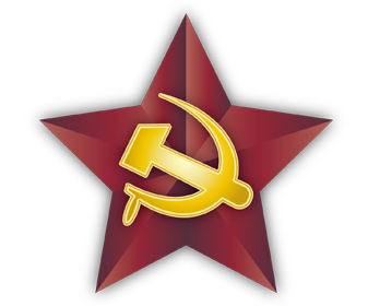 鎌と槌　共産主義のシンボルのイメージ（＊イラスト：任々堂工房さん）