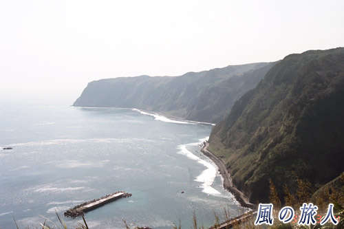 名古の展望台からの眺め　八丈島、三宅島卒業旅行記の写真