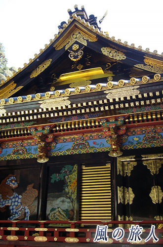久能山東照宮の社殿の写真