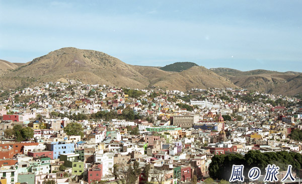 メキシコの町並み　グアナファトの写真
