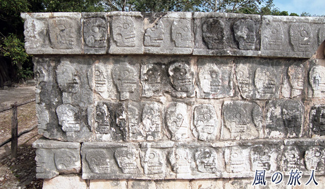 メキシコ　チチェン・イッツァ遺跡の写真