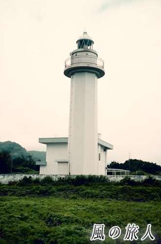 佐渡ツーリング　弾崎灯台の写真