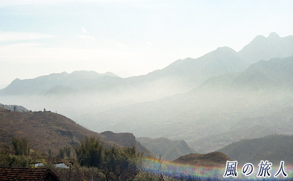 ベトナム北部山岳地帯サパの風景の写真