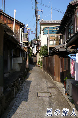 尾道2007年　西久保の路地の写真