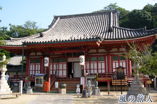 尾道2007年　浄土寺の本堂の写真