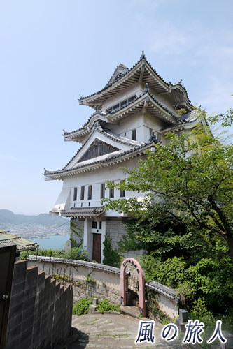 かつての尾道城の写真
