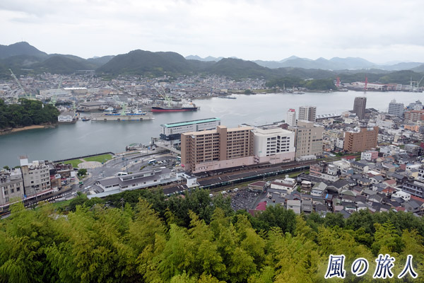 尾道　旧尾道城　展望台からの眺めの写真