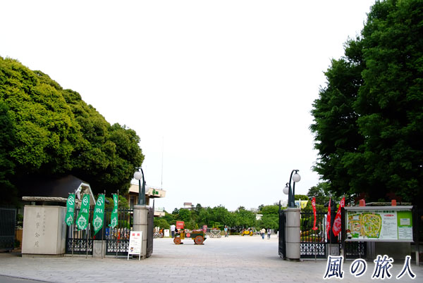世田谷　馬事公苑の正門の写真