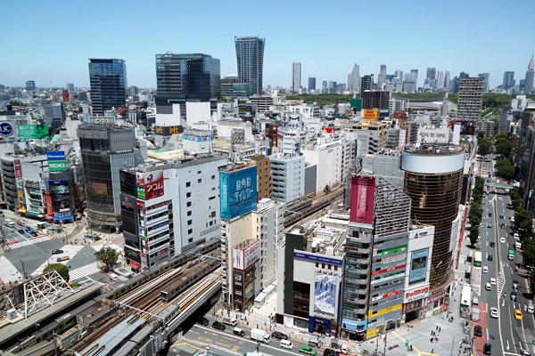 渋谷の町のイメージ（＊写真：ponpokoponさん）