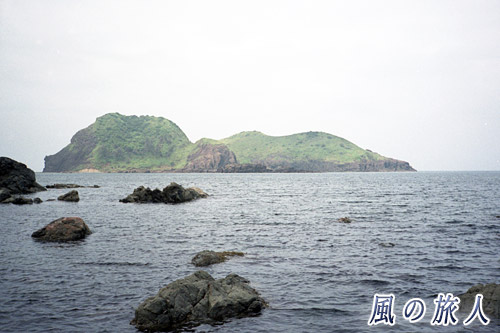 二ツ亀の島　佐渡島一周ツーリングの写真