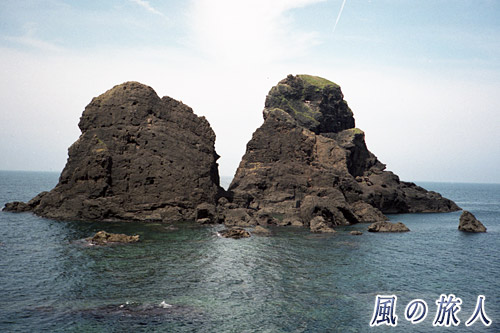 鳥掛島（舟かくし岩）　佐渡島一周ツーリングの写真