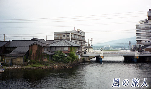 両津大橋からの眺め　佐渡島一周ツーリングの写真